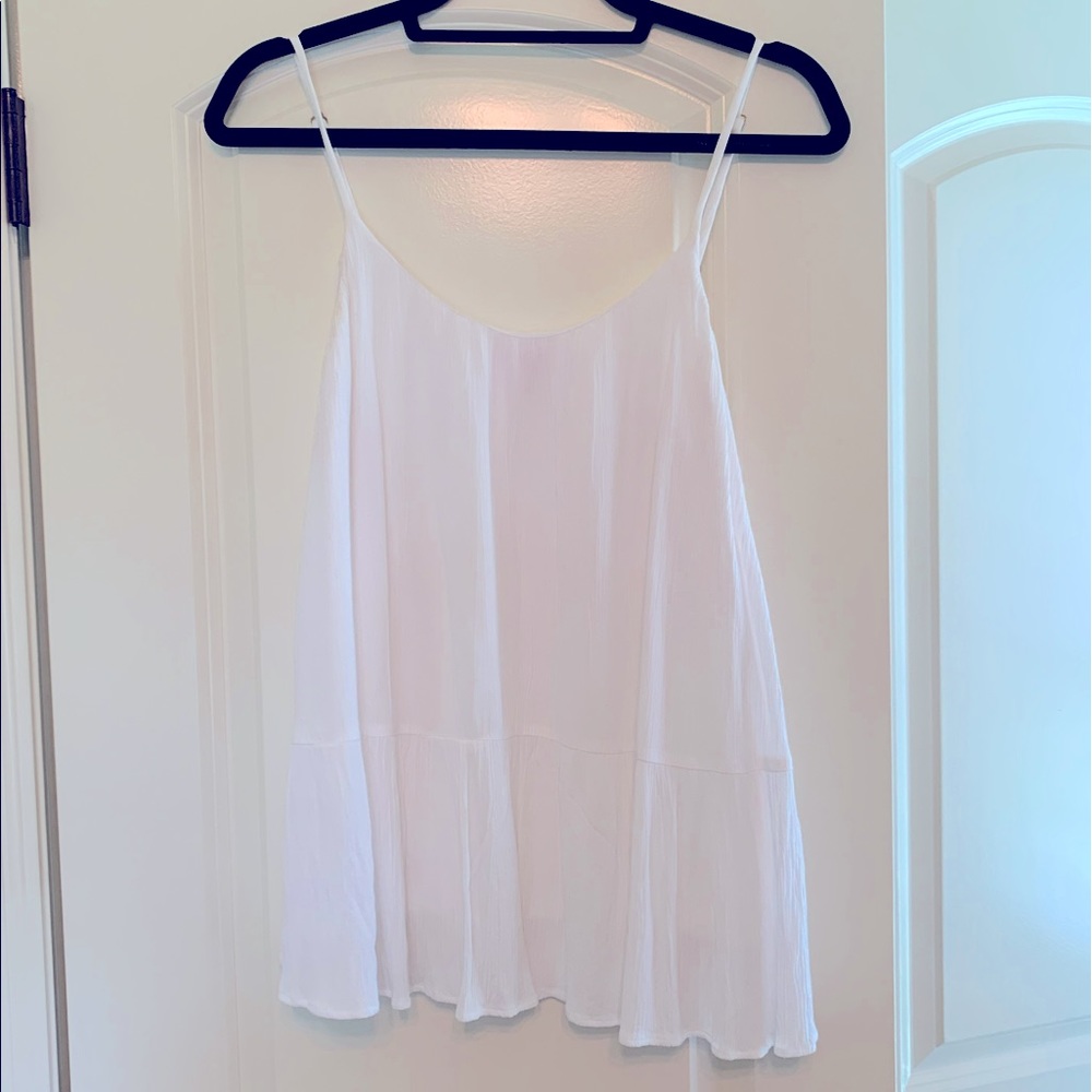 White Lilly Pulitzer crêpe like material top